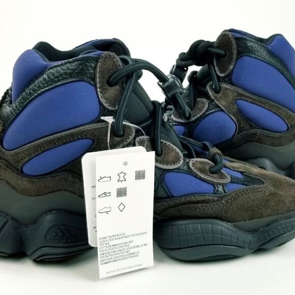 NIB NWT Adidas Yeezy 500 High Tyrian Sneakers - Picture 10 of 11